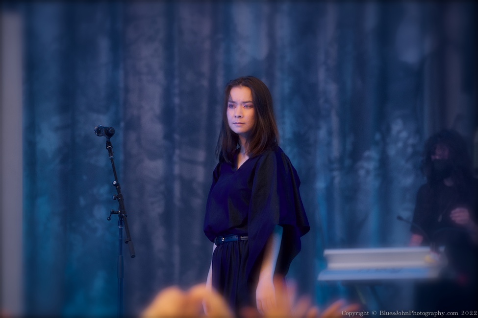 Mitski, Edgefield Amphitheater, photo by John Alcala