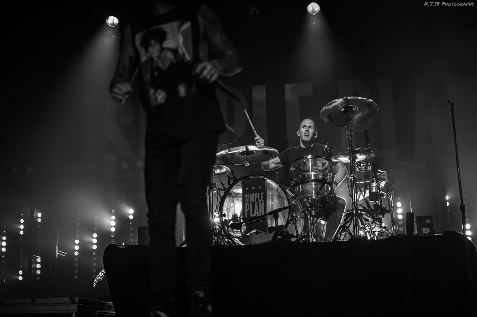 Simple Plan, Roseland Theater, photo by Kevin Pettigrew