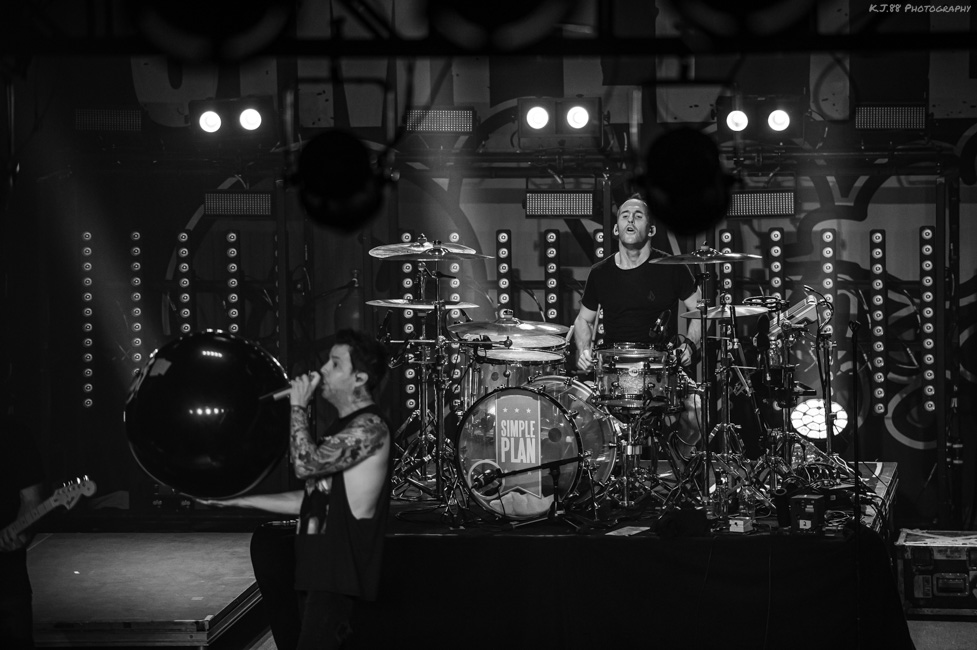 Simple Plan, Roseland Theater, photo by Kevin Pettigrew