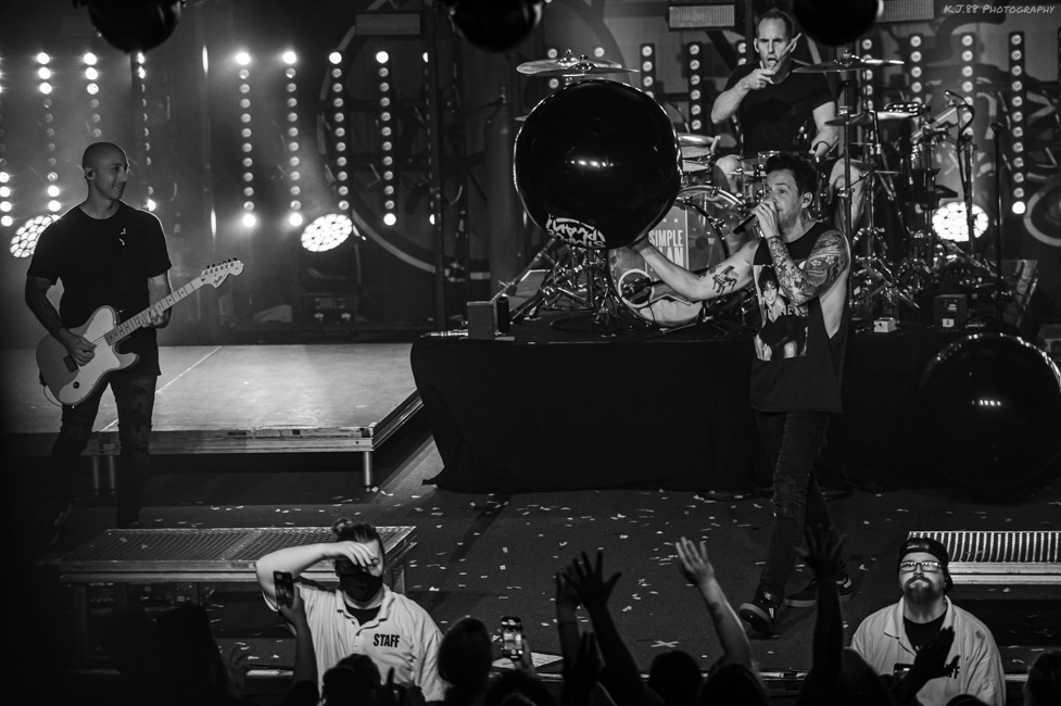 Simple Plan, Roseland Theater, photo by Kevin Pettigrew