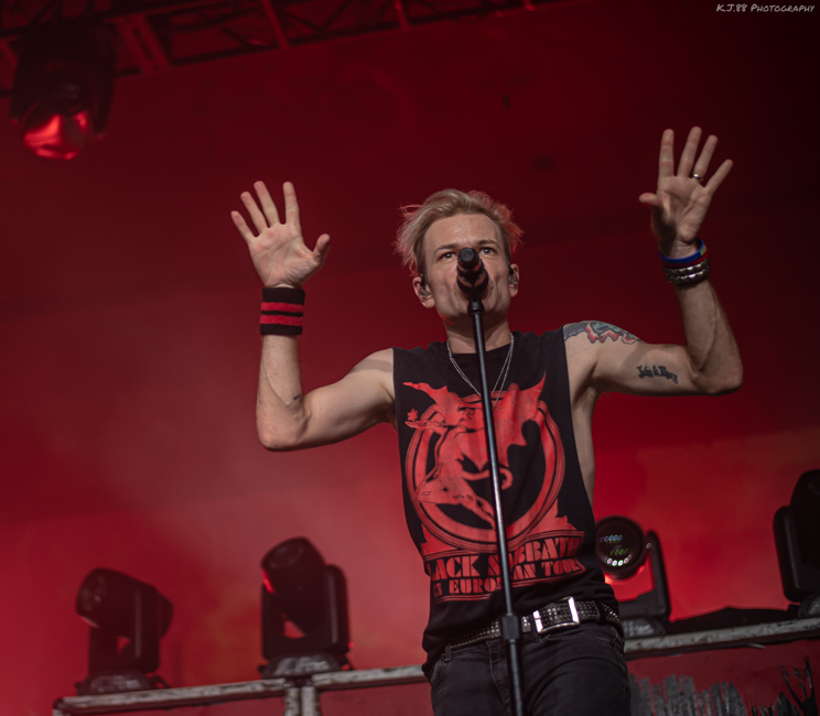 Sum 41, Roseland Theater, photo by Kevin Pettigrew