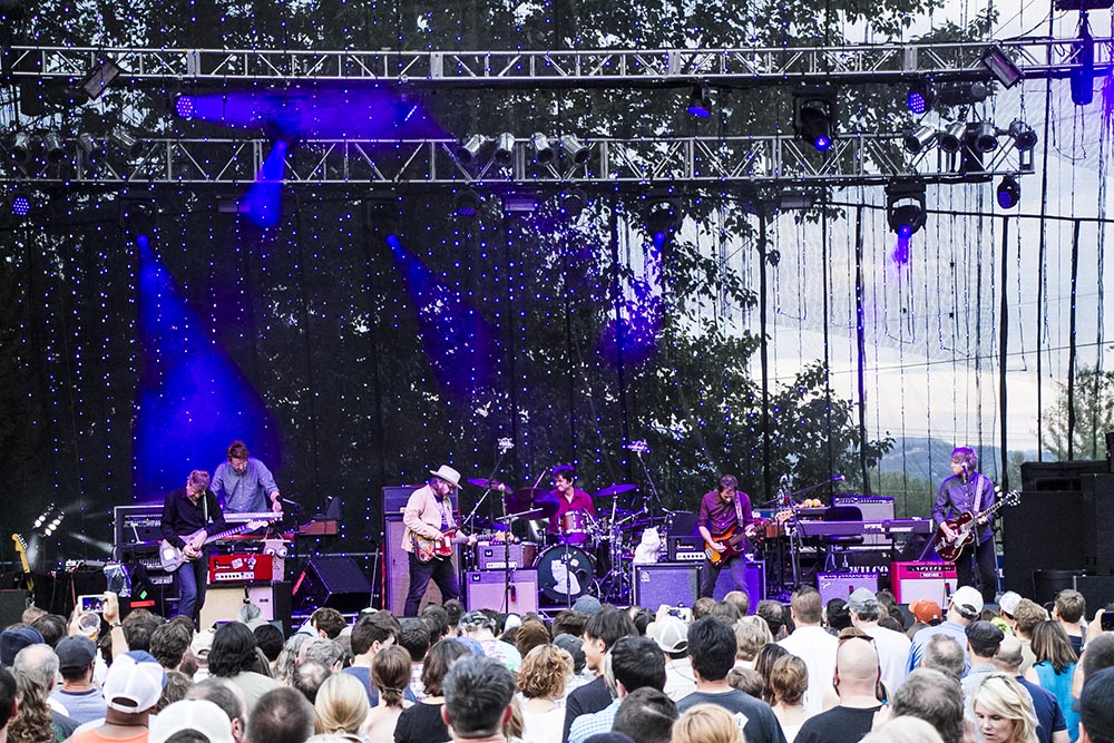 Wilco, Edgefield Amphitheater, photo by Emma Browne