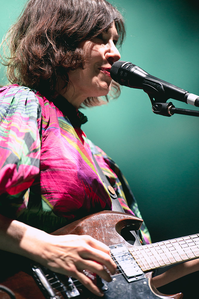 Sleater-Kinney, Edgefield Amphitheater, photo by Ignacio Quintana