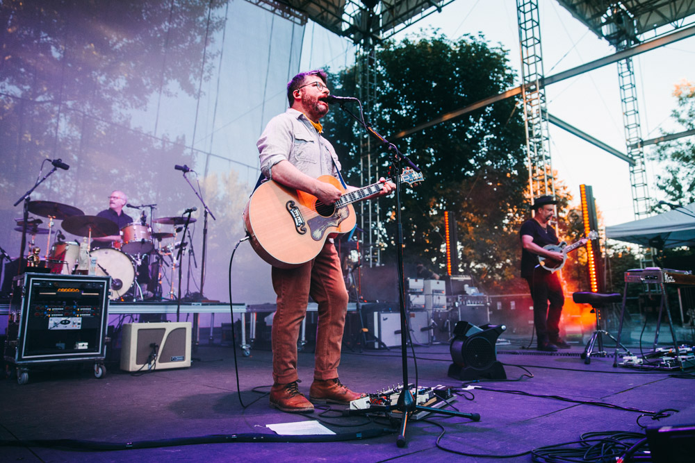 The Decemberists, Edgefield Amphitheater, photo by Blake Sourisseau