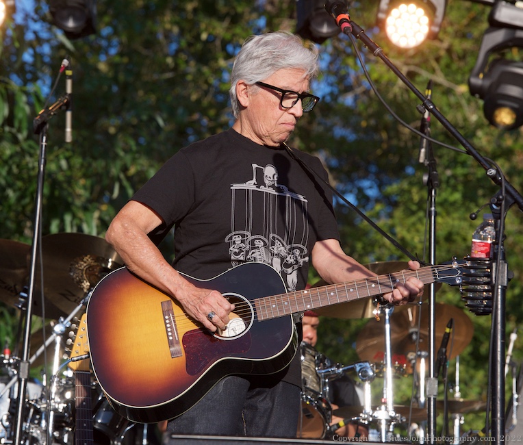 Los Lobos, Cuthbert Amphitheater, photo by John Alcala