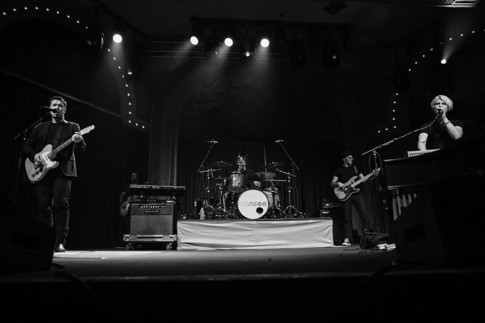Hanson, Crystal Ballroom, photo by Kai Hayashi