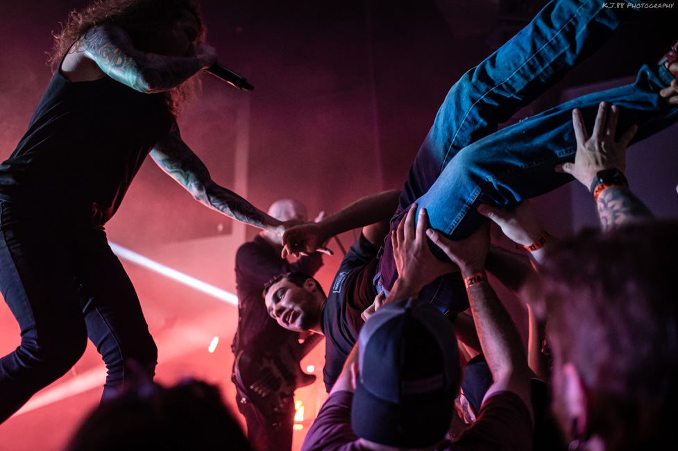 Miss May I, Bossanova Ballroom, photo by Kevin Pettigrew