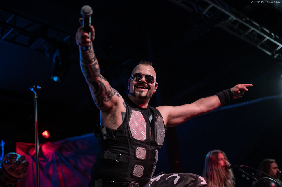 Sabaton, Roseland Theater, photo by Kevin Pettigrew