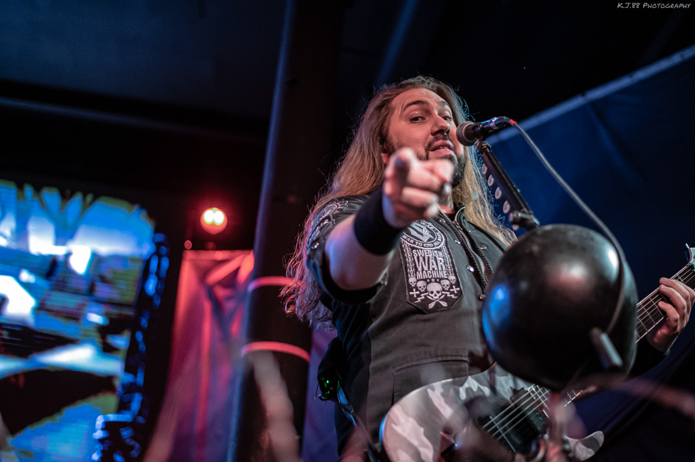 Sabaton, Roseland Theater, photo by Kevin Pettigrew