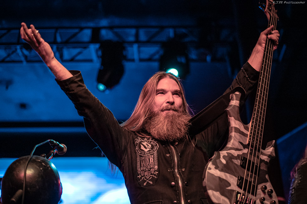 Sabaton, Roseland Theater, photo by Kevin Pettigrew