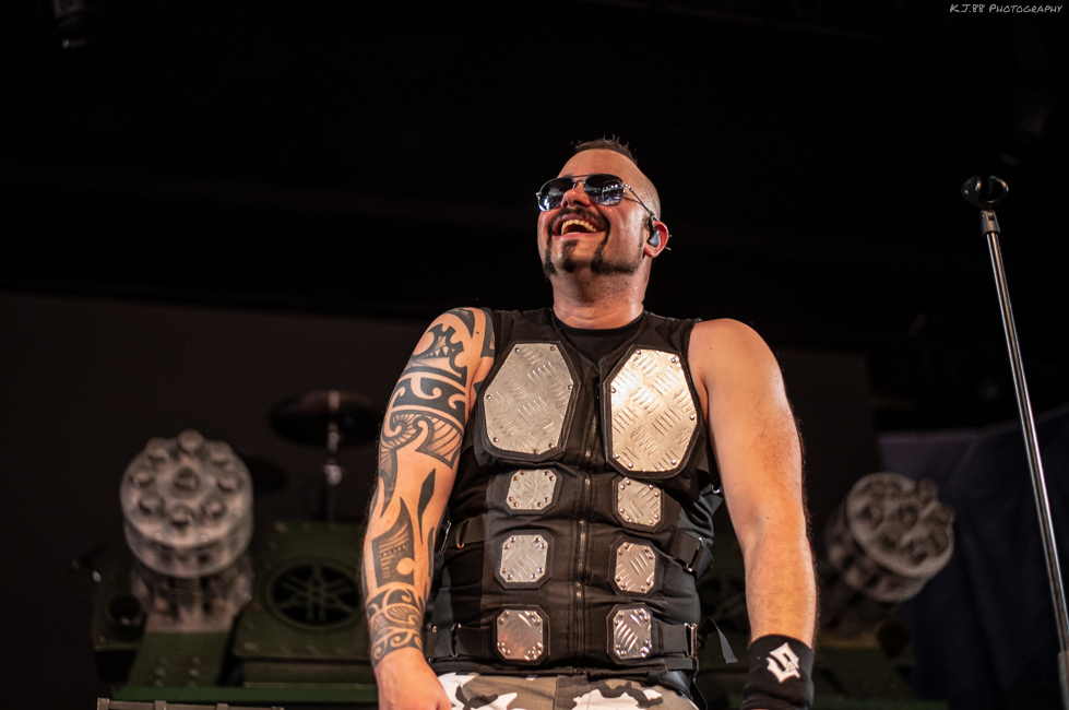 Sabaton, Roseland Theater, photo by Kevin Pettigrew