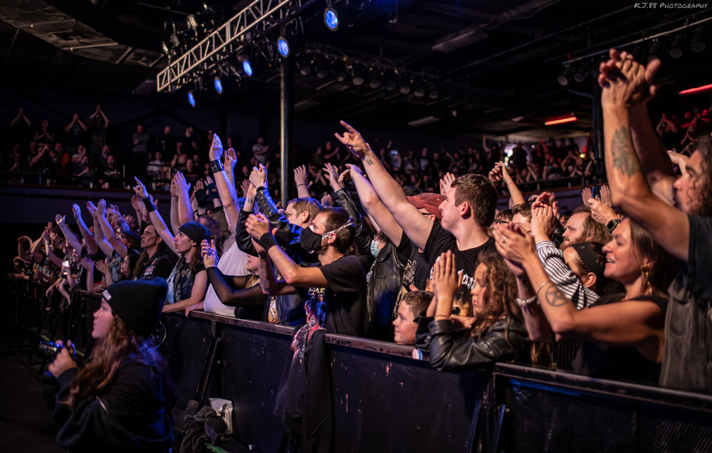 Sabaton, Roseland Theater, photo by Kevin Pettigrew