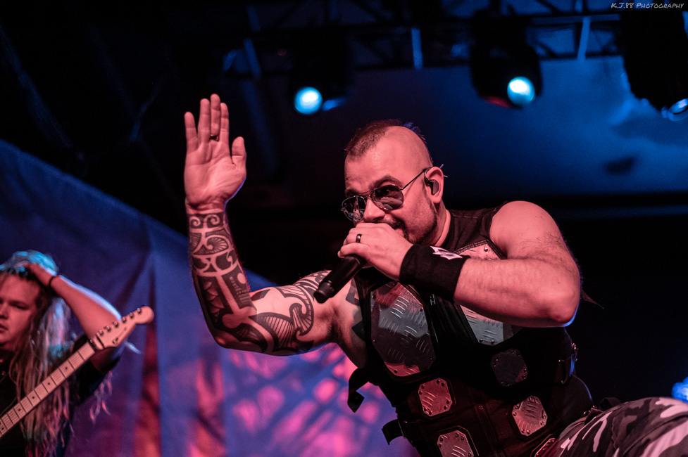 Sabaton, Roseland Theater, photo by Kevin Pettigrew