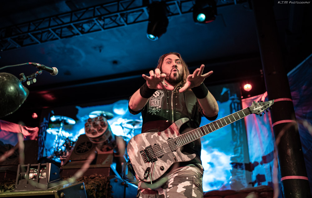 Sabaton, Roseland Theater, photo by Kevin Pettigrew