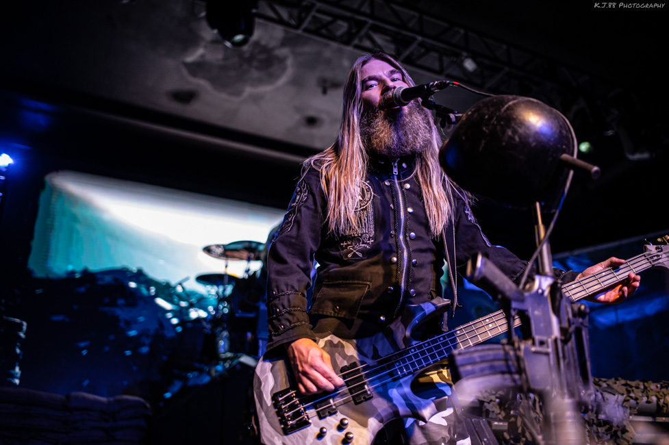 Sabaton, Roseland Theater, photo by Kevin Pettigrew
