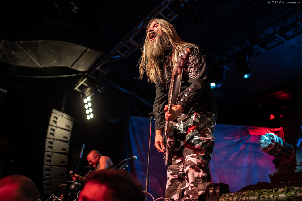Sabaton, Roseland Theater, photo by Kevin Pettigrew