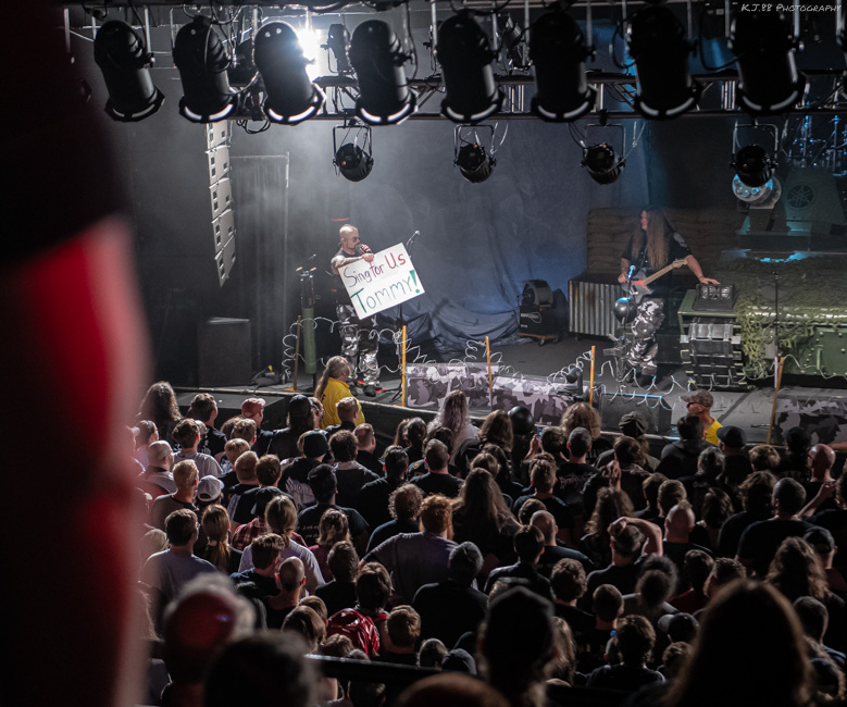 Sabaton, Roseland Theater, photo by Kevin Pettigrew