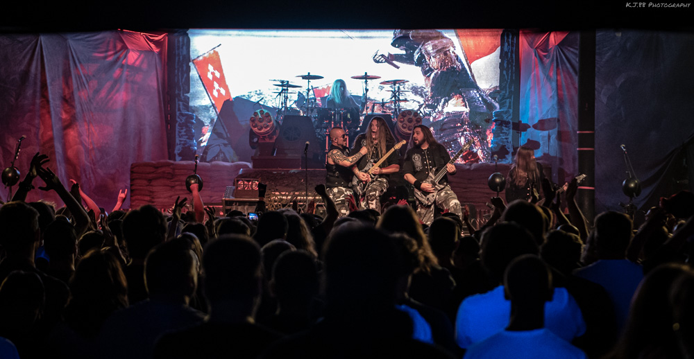Sabaton, Roseland Theater, photo by Kevin Pettigrew