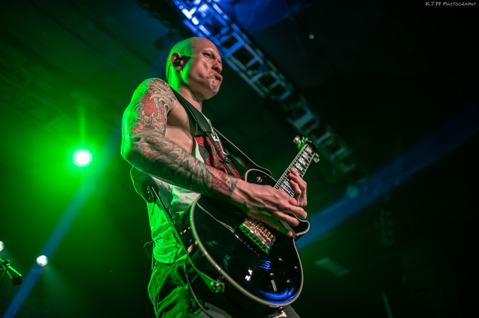 Trivium, Roseland Theater, photo by Kevin Pettigrew