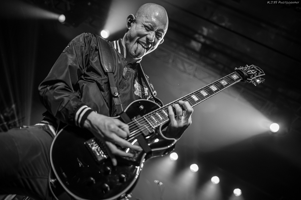 Trivium, Roseland Theater, photo by Kevin Pettigrew