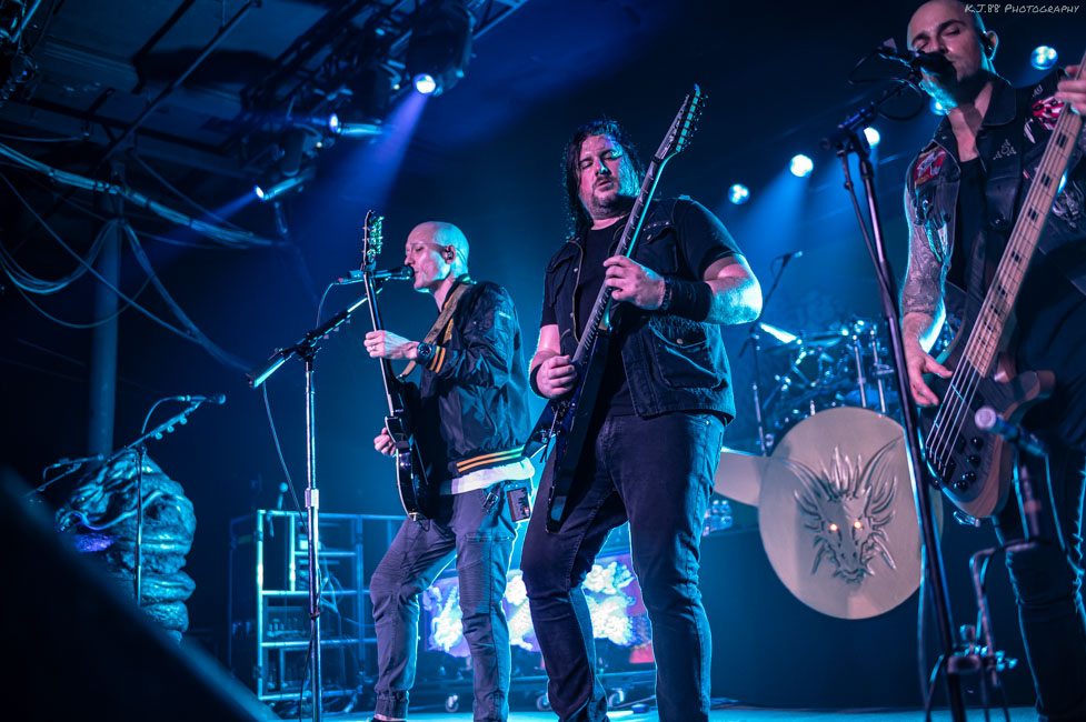 Trivium, Roseland Theater, photo by Kevin Pettigrew