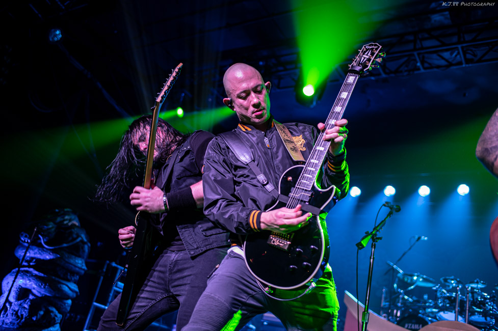 Trivium, Roseland Theater, photo by Kevin Pettigrew