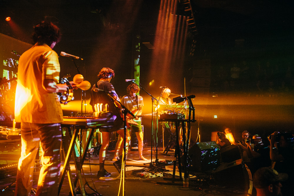 King Gizzard & The Lizard Wizard, Roseland Theater, photo by Blake Sourisseau