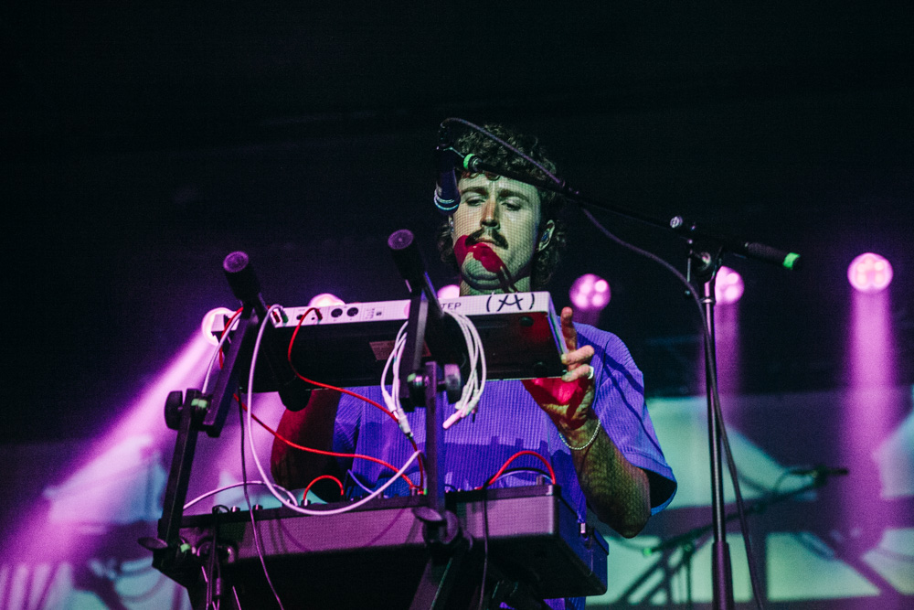 King Gizzard & The Lizard Wizard, Roseland Theater, photo by Blake Sourisseau