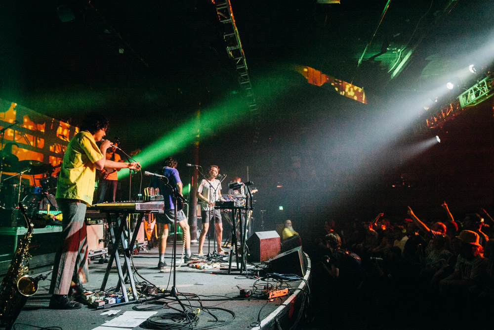 King Gizzard & The Lizard Wizard, Roseland Theater, photo by Blake Sourisseau