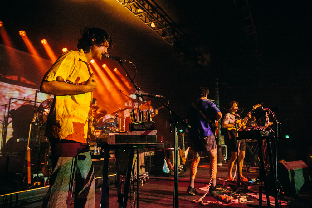 King Gizzard & The Lizard Wizard, Roseland Theater, photo by Blake Sourisseau