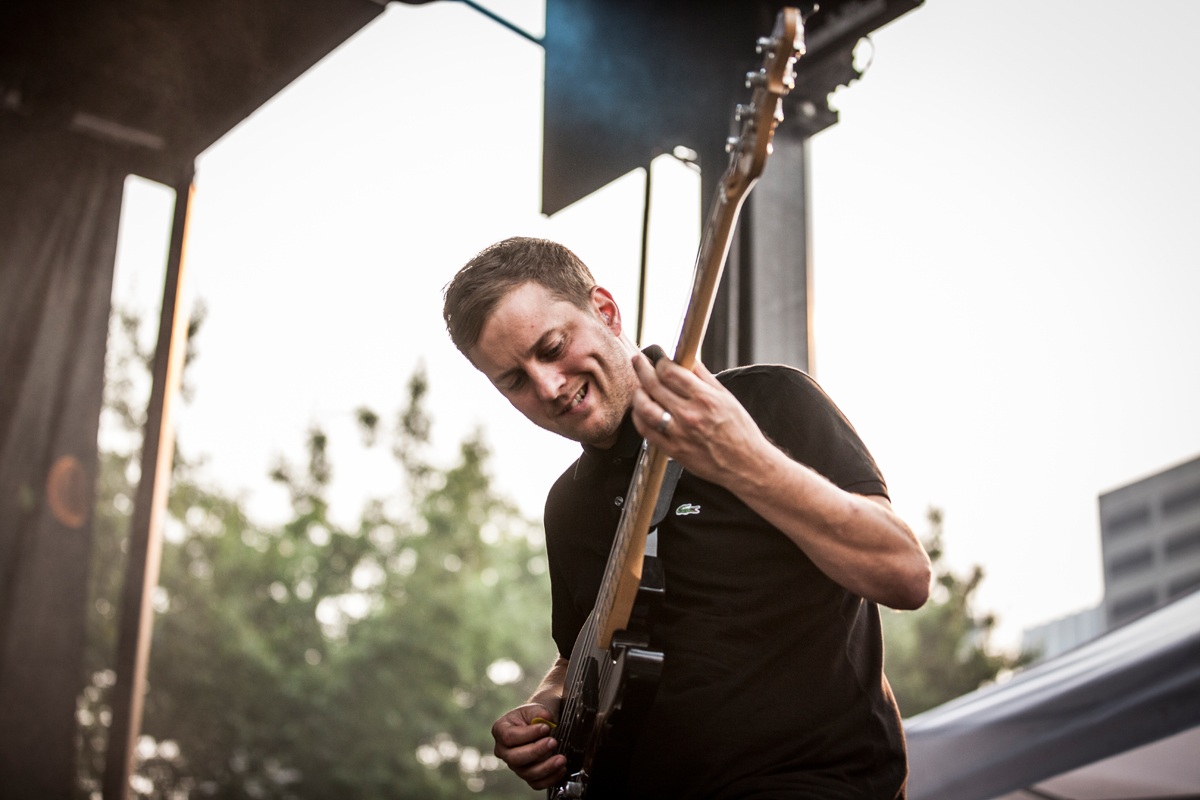Battles, MusicfestNW, Tom McCall Waterfront Park, photo by Sam Gehrke