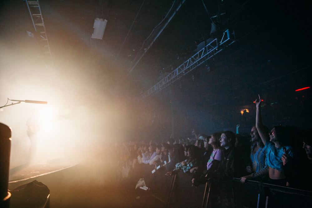 Dayglow, Roseland Theater, photo by Blake Sourisseau