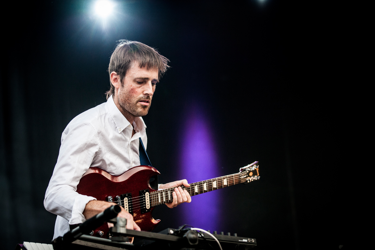 Battles, MusicfestNW, Tom McCall Waterfront Park, photo by Sam Gehrke