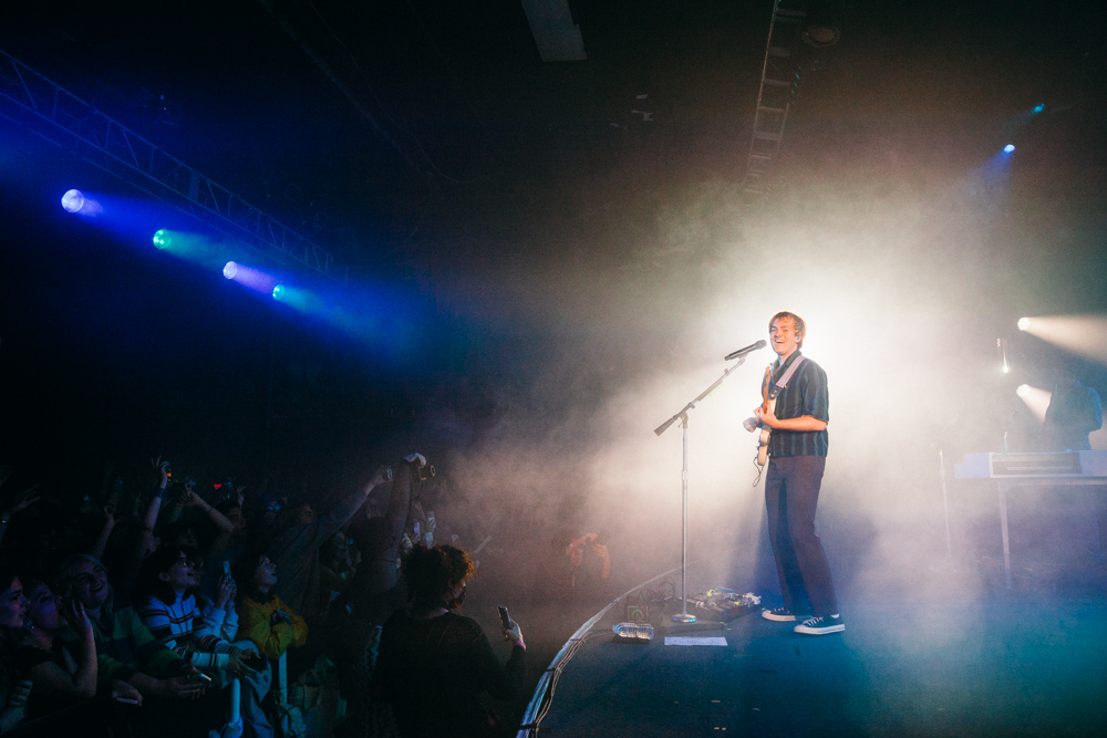 Dayglow, Roseland Theater, photo by Blake Sourisseau