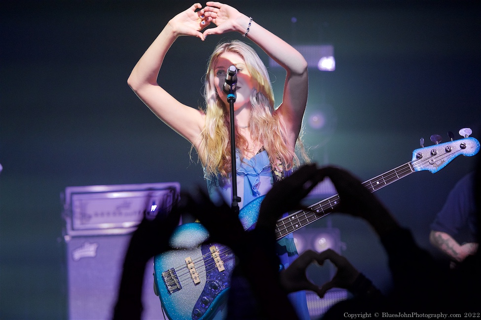 Blu DeTiger, Wonder Ballroom, photo by John Alcala