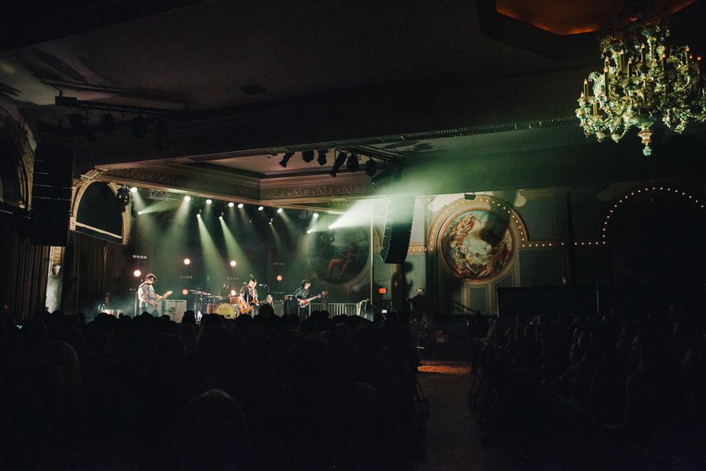 Modest Mouse, Crystal Ballroom, photo by Blake Sourisseau