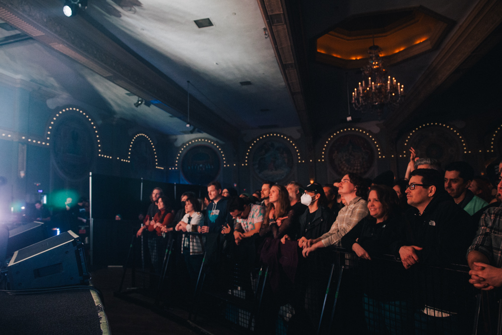 Modest Mouse, Crystal Ballroom, photo by Blake Sourisseau