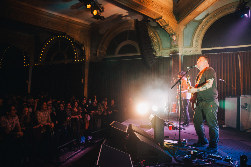 Modest Mouse, Crystal Ballroom, photo by Blake Sourisseau