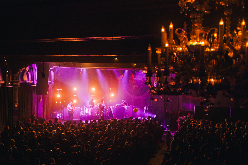 Modest Mouse, Crystal Ballroom, photo by Blake Sourisseau