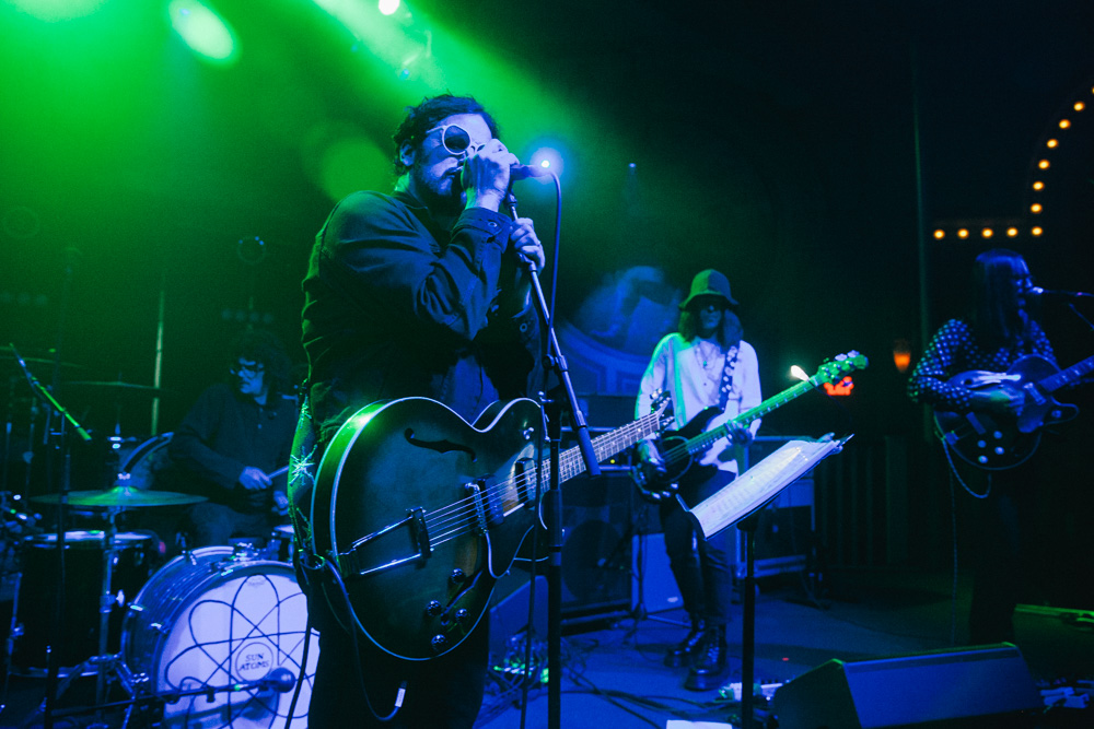 Sun Atoms, Crystal Ballroom, photo by Blake Sourisseau