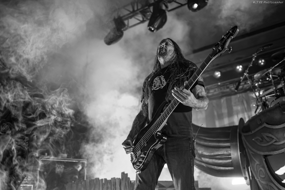 Amon Amarth, Roseland Theater, photo by Kevin Pettigrew