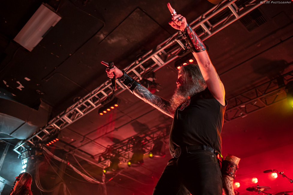 Amon Amarth, Roseland Theater, photo by Kevin Pettigrew
