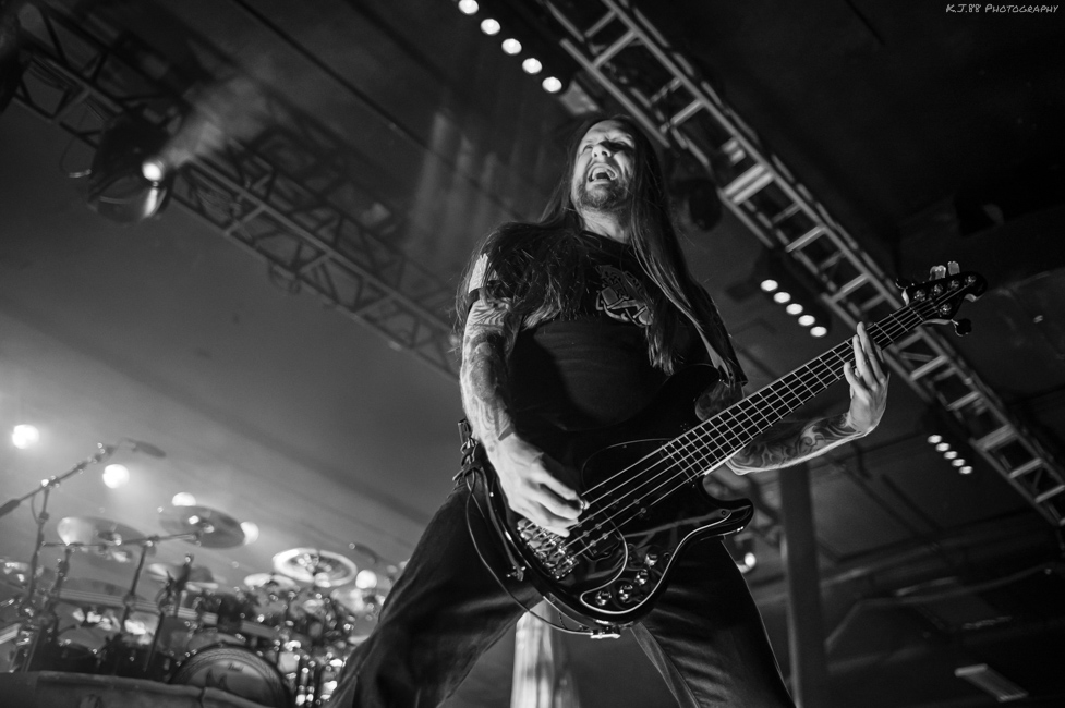 Amon Amarth, Roseland Theater, photo by Kevin Pettigrew