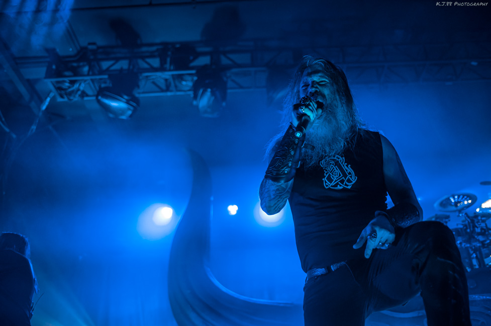 Amon Amarth, Roseland Theater, photo by Kevin Pettigrew