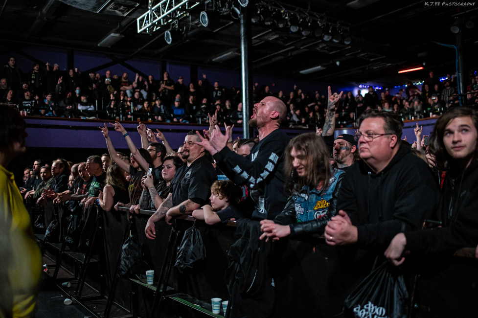 Carcass, Roseland Theater, photo by Kevin Pettigrew