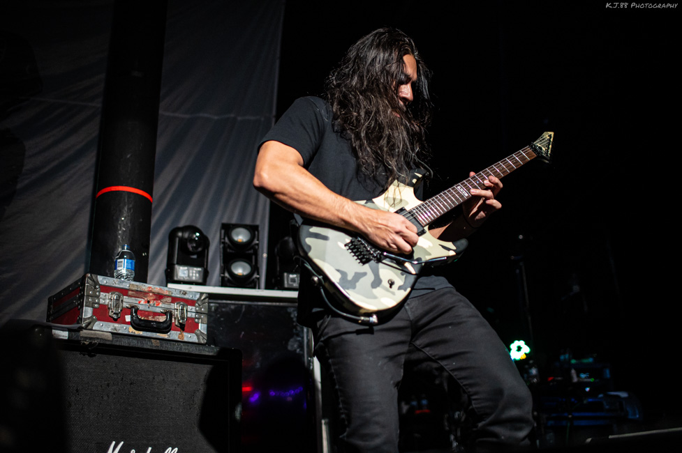 Obituary, Roseland Theater, photo by Kevin Pettigrew