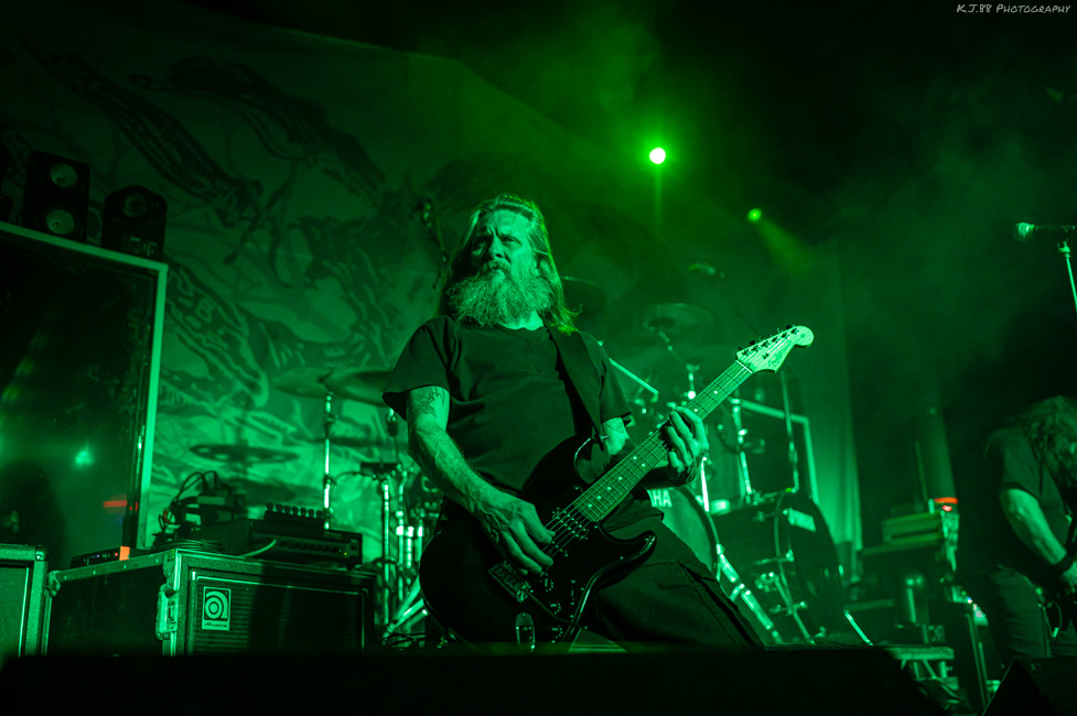 Obituary, Roseland Theater, photo by Kevin Pettigrew