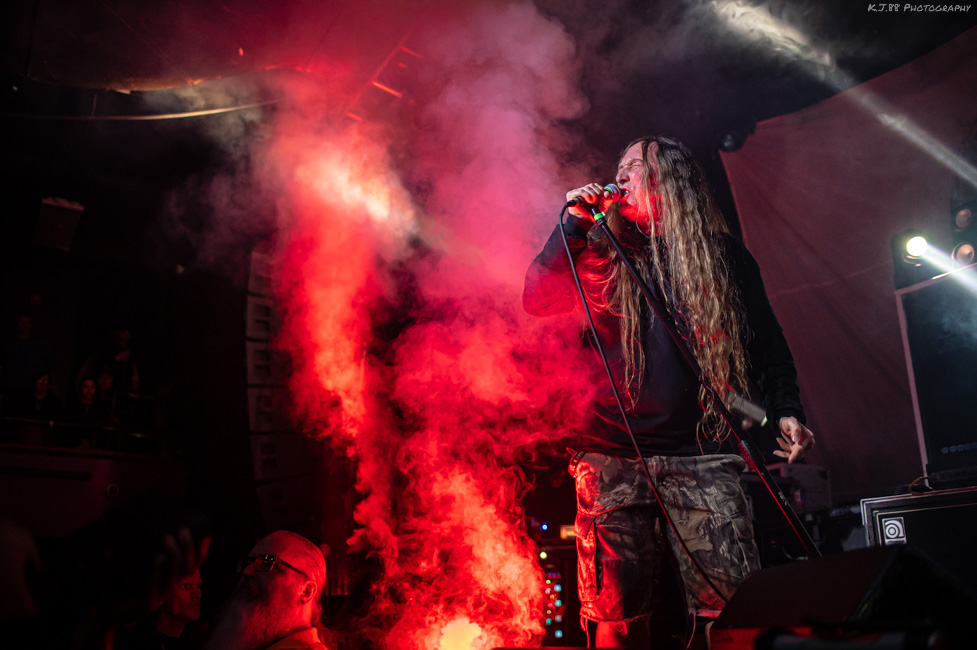 Obituary, Roseland Theater, photo by Kevin Pettigrew
