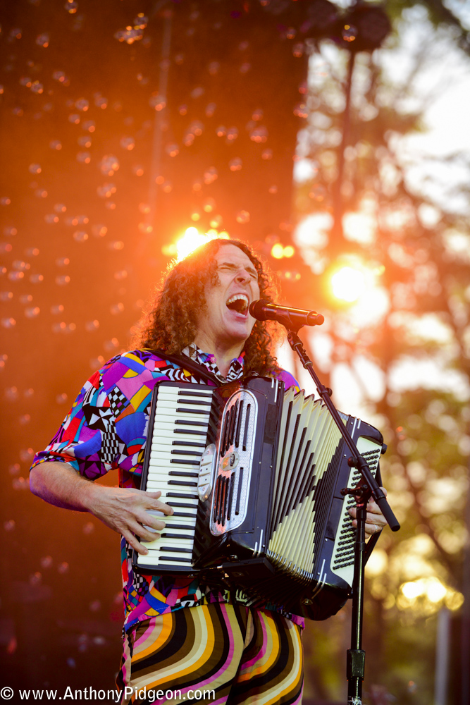 "Weird Al" Yankovic, Oregon Zoo Amphitheatre, photo by Anthony Pidgeon