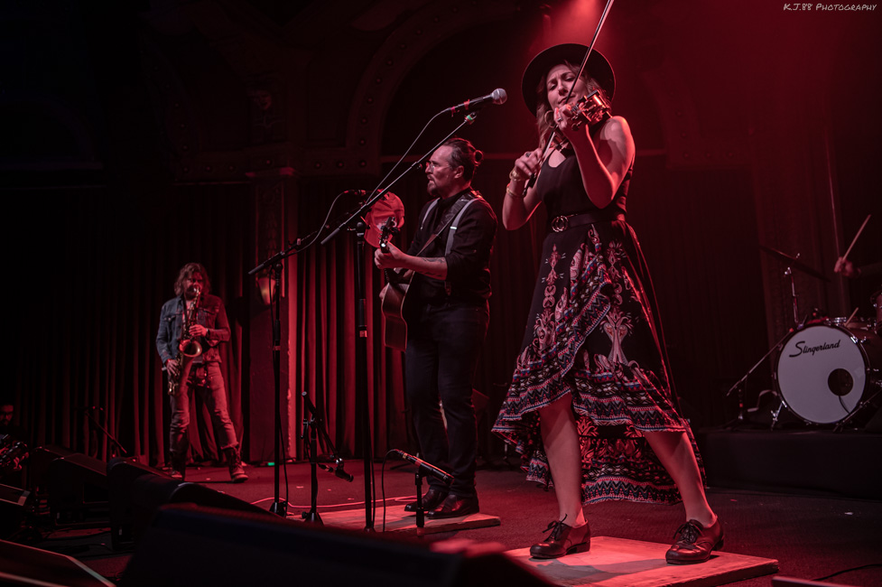 Adrian and Meredith, Crystal Ballroom, photo by Kevin Pettigrew